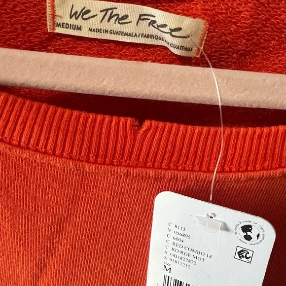 WE THE FREE by FP: Camden Graphic #14 Sweatshirt NWT - Picture 7 of 10